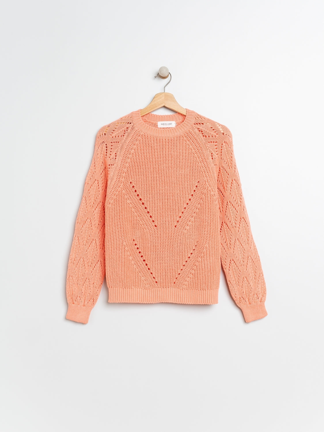 PULL EN MAILLE OUVERTE