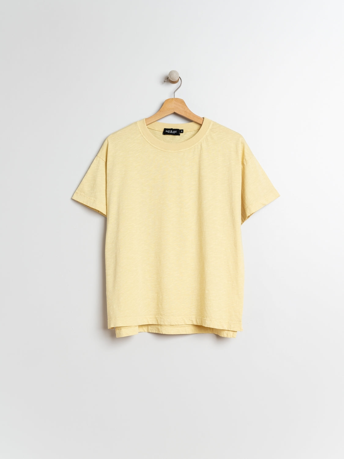 T-SHIRT CARRÉ EN COTON