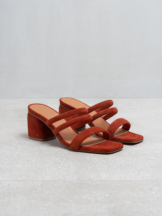 SANDALIAS TIRAS PIEL