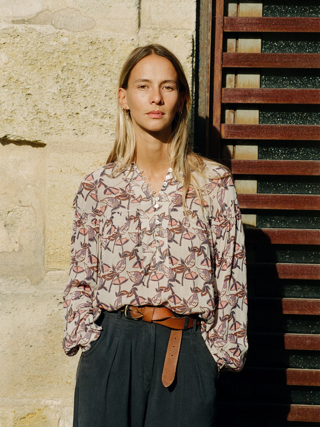 CAMISA EN GEORGETTE