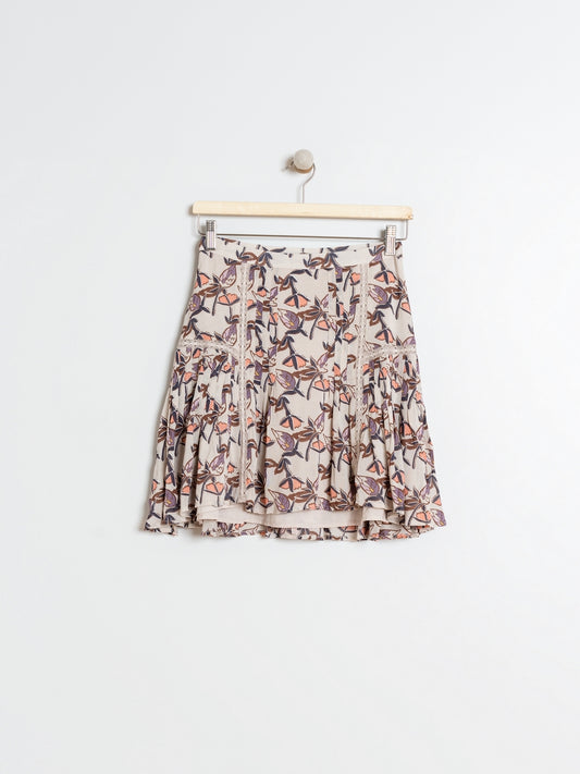 FALDA EN GEORGETTE