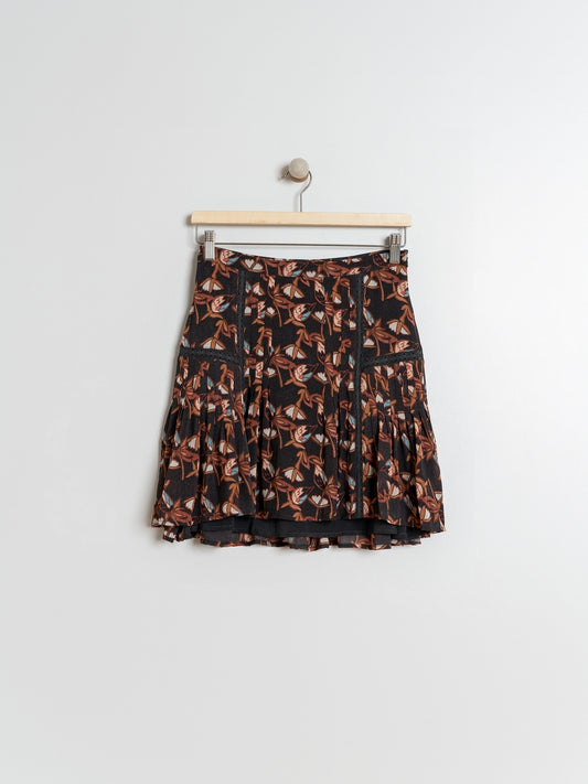 FALDA EN GEORGETTE
