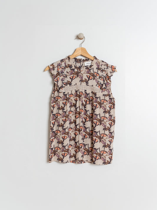 BLUSA EN GEORGETTE