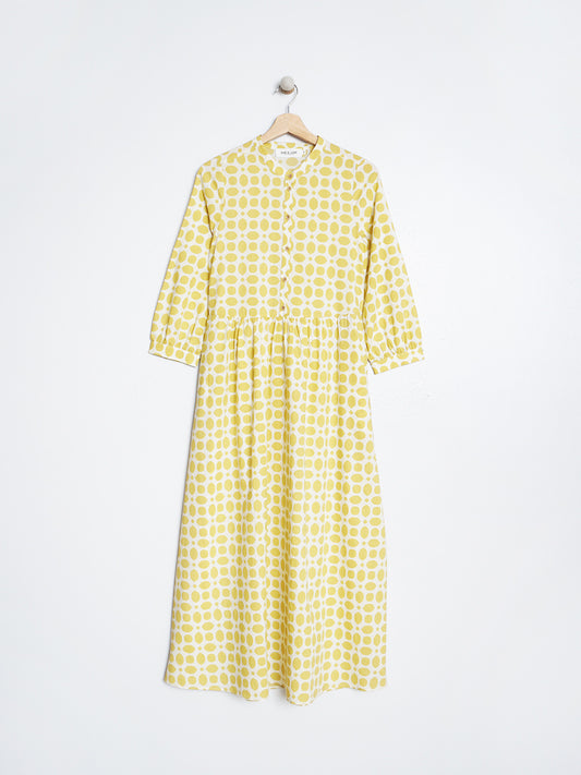 VESTIDO GEOMETRIC MAXI