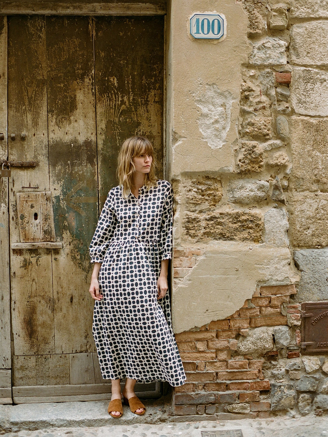 VESTIDO GEOMETRIC MAXI