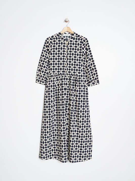 VESTIDO GEOMETRIC MAXI