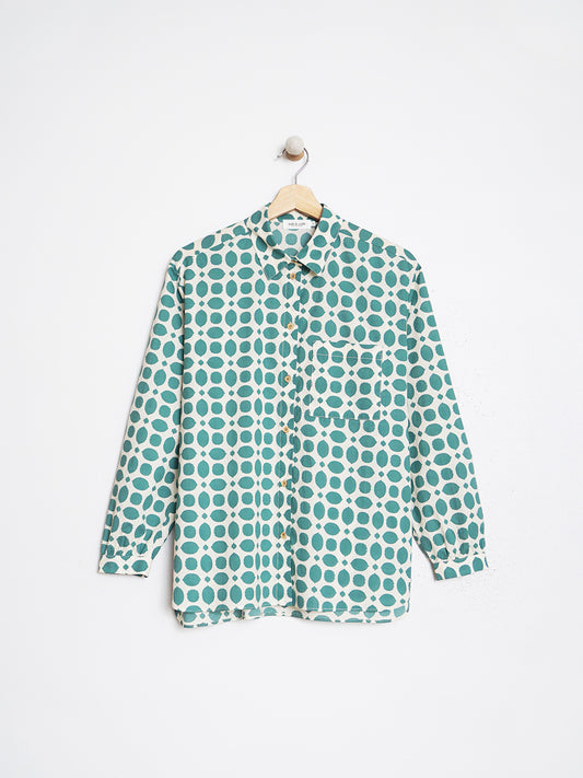 CAMISA ALGODÓN GEOMETRIC