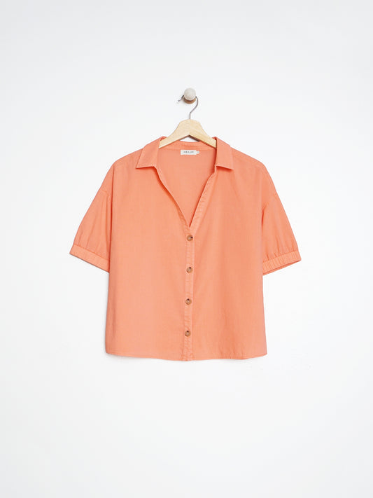 CAMISA CORTA OVERSIZE