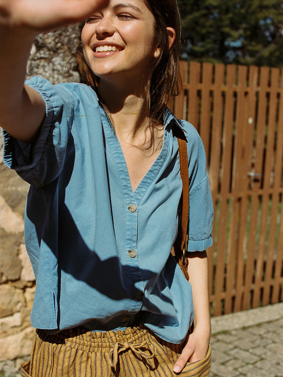 CAMISA CORTA OVERSIZE