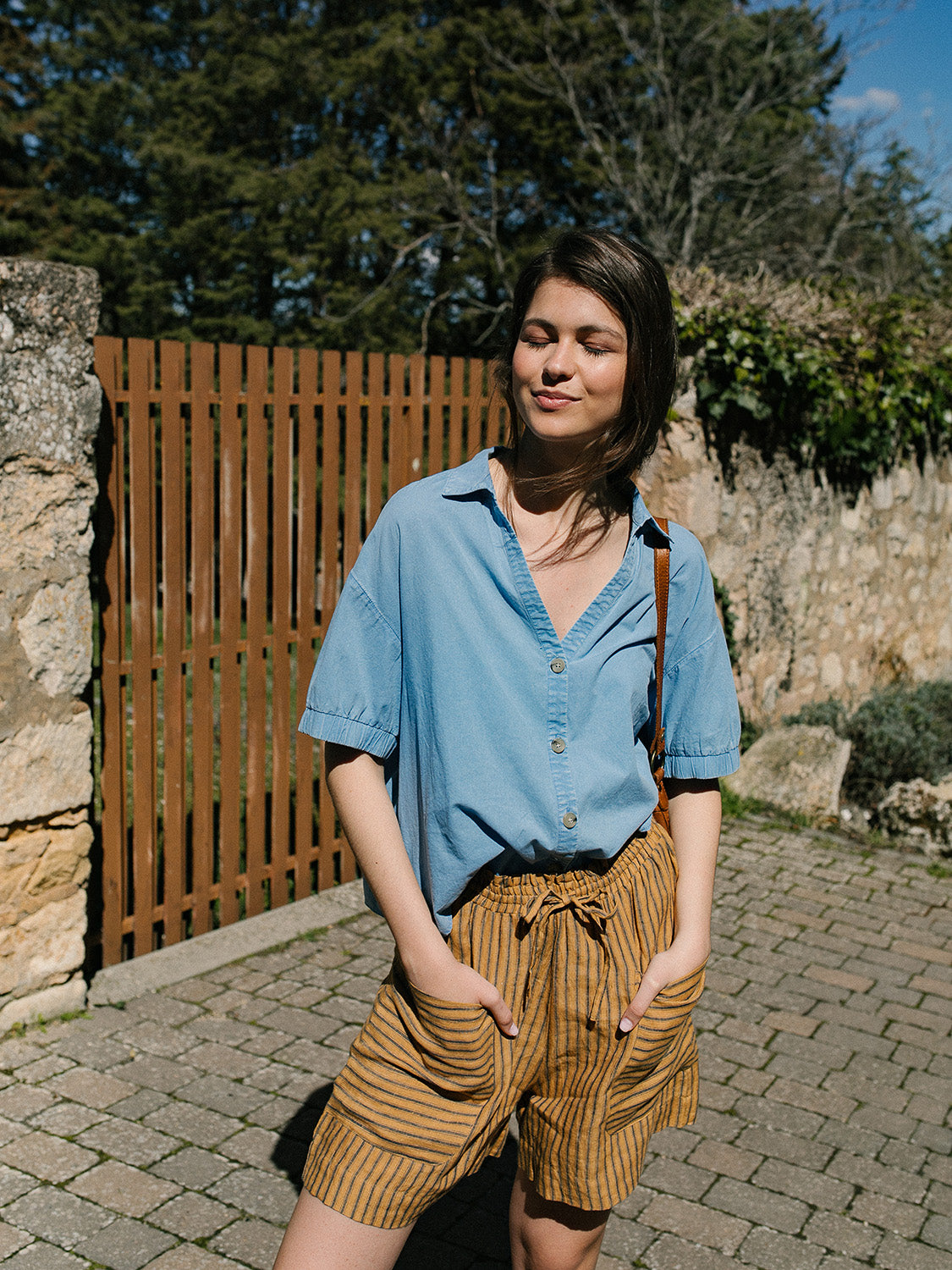 CAMISA CORTA OVERSIZE