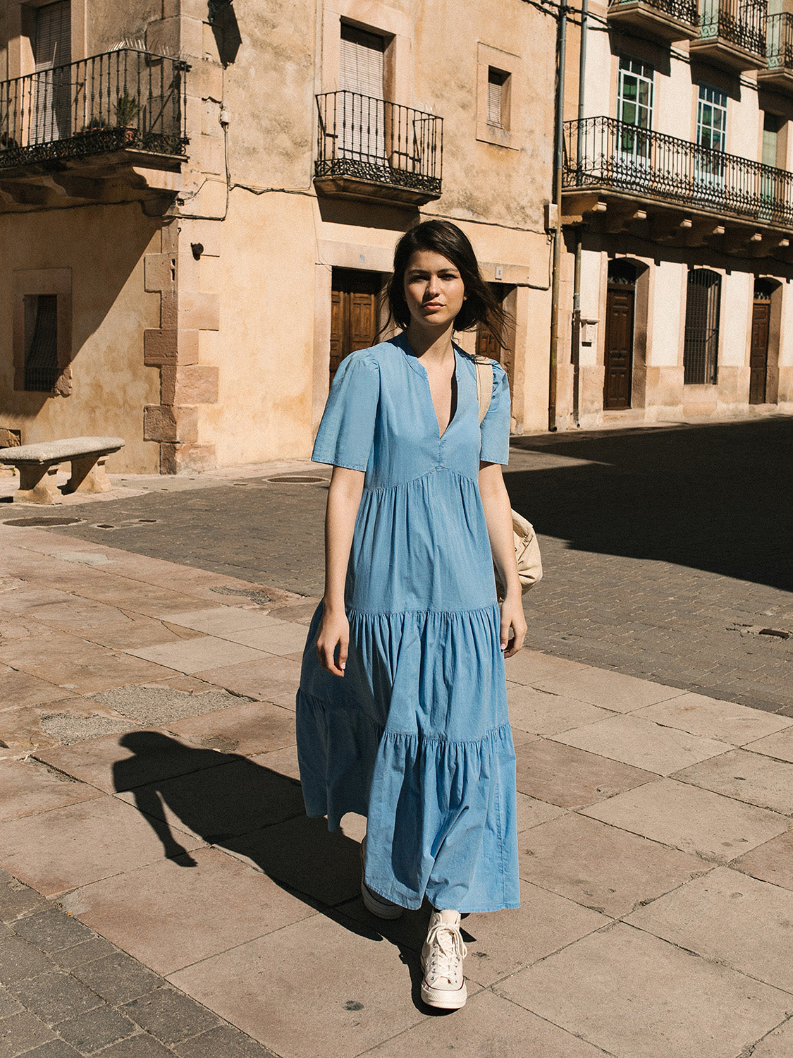 MAXI VESTIDO ALGODÓN