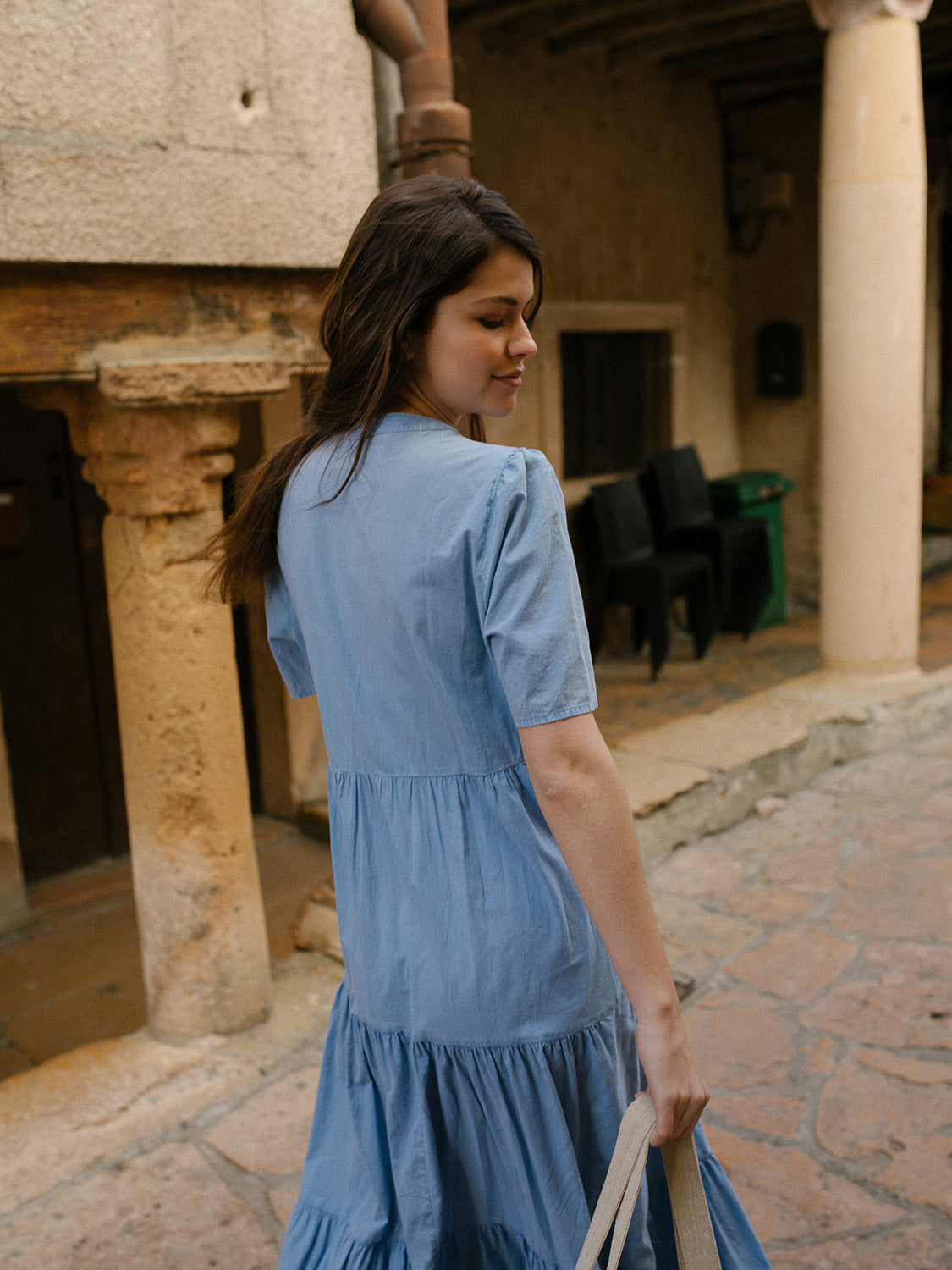 MAXI VESTIDO ALGODÓN