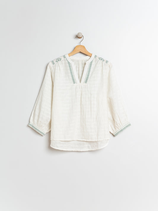 SHIRT WITH EMBROIDERY