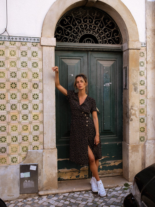 Vestido midi prairie