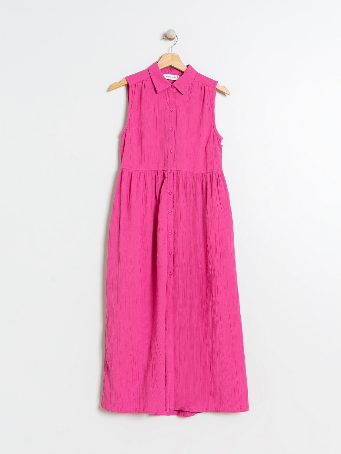 VESTIDO MIDI ALGODÓN