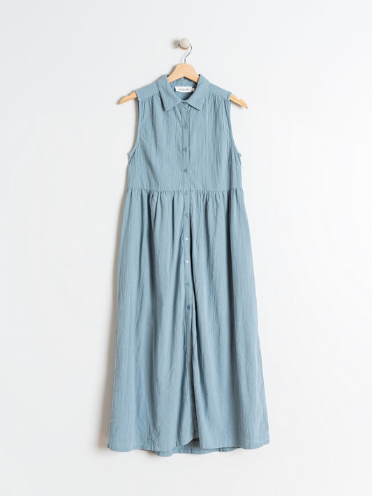 VESTIDO MIDI ALGODÓN