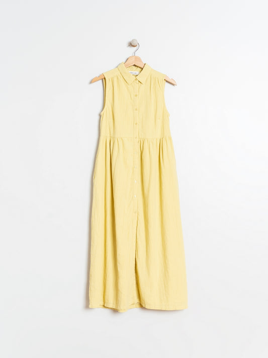 VESTIDO MIDI ALGODÓN