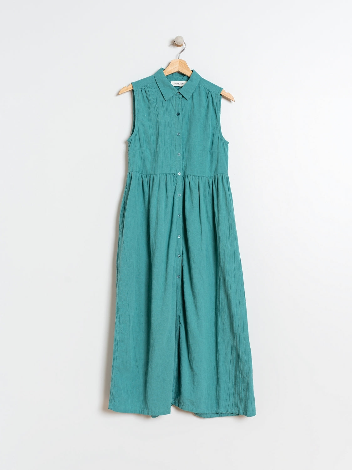 VESTIDO MIDI ALGODÓN