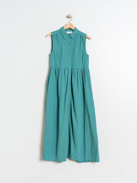 VESTIDO MIDI ALGODÓN