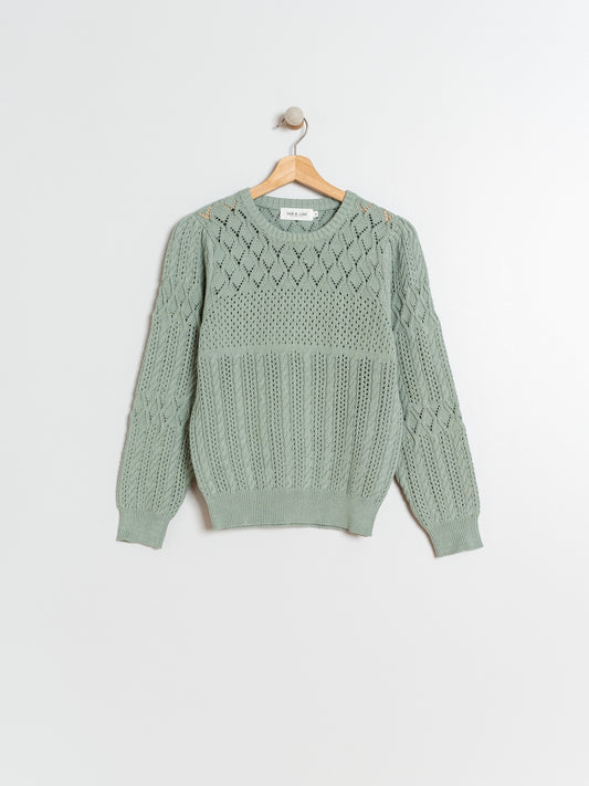 PULL EN MAILLE VINTAGE
