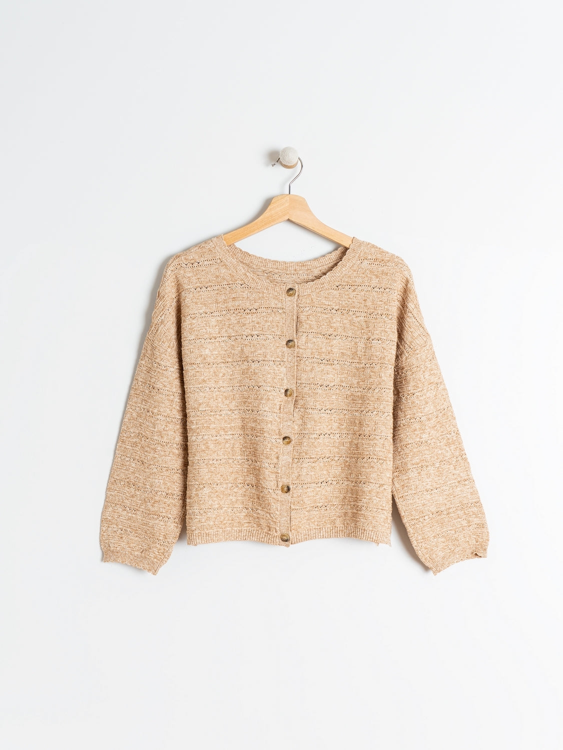 CHAQUETA EN MELANGE