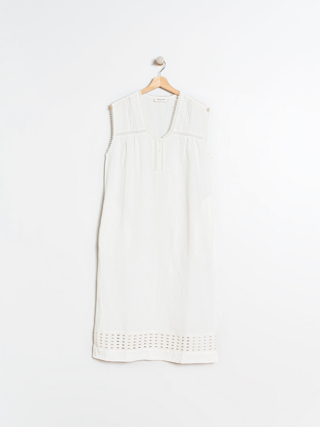 VESTIDO MIDI CÁÑAMO
