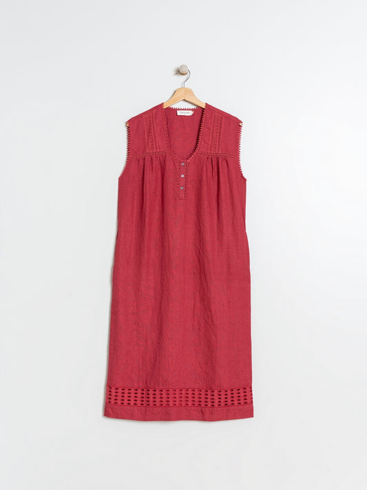 VESTIDO MIDI CÁÑAMO