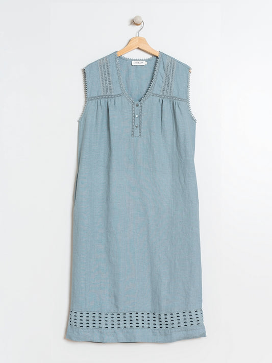 VESTIDO MIDI CÁÑAMO