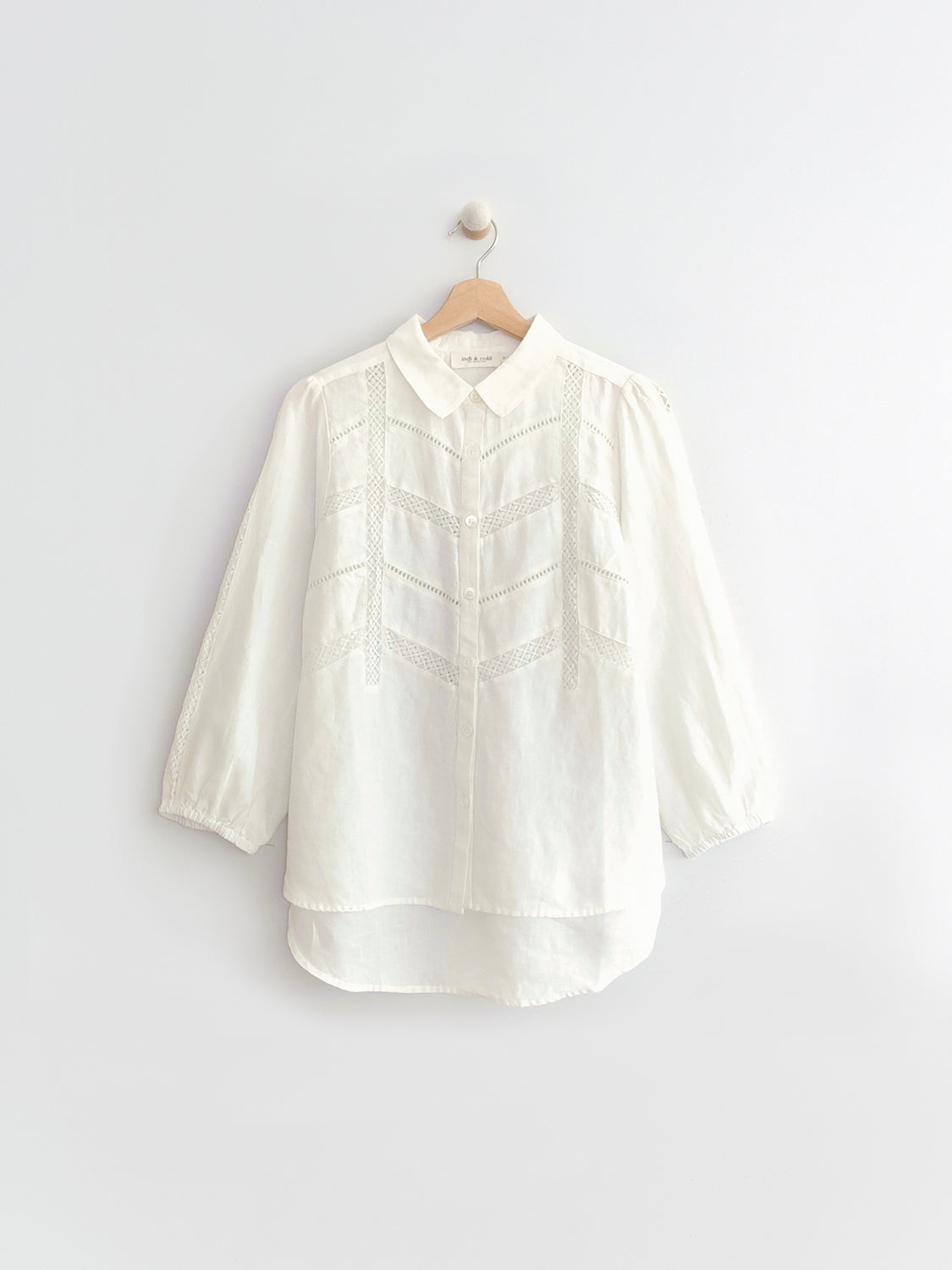 CAMISA ROMÁNTICA CAÑAMO