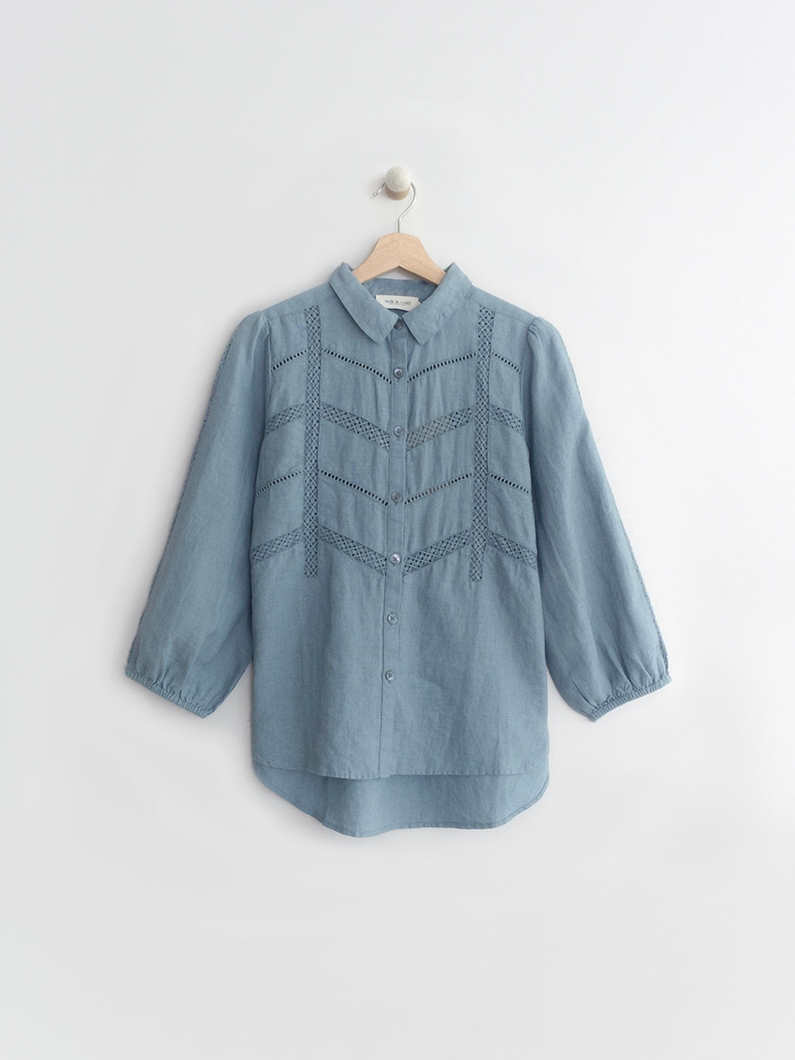 CAMISA ROMÁNTICA CAÑAMO