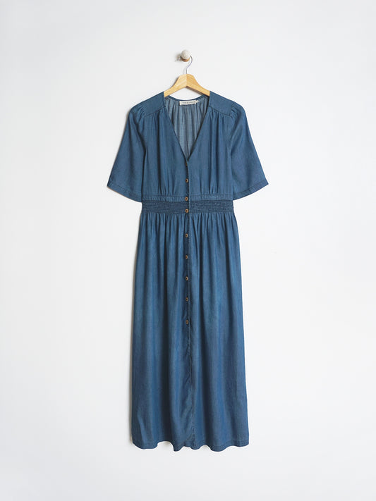 VESTIDO DENIM MIDI