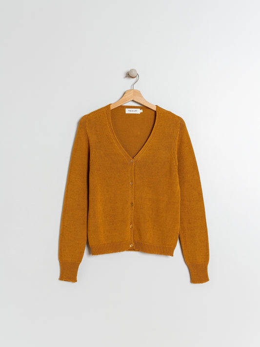 CHAQUETA PUNTO LISO