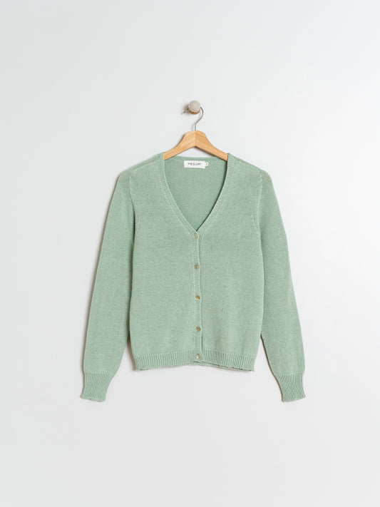 CHAQUETA PUNTO LISO