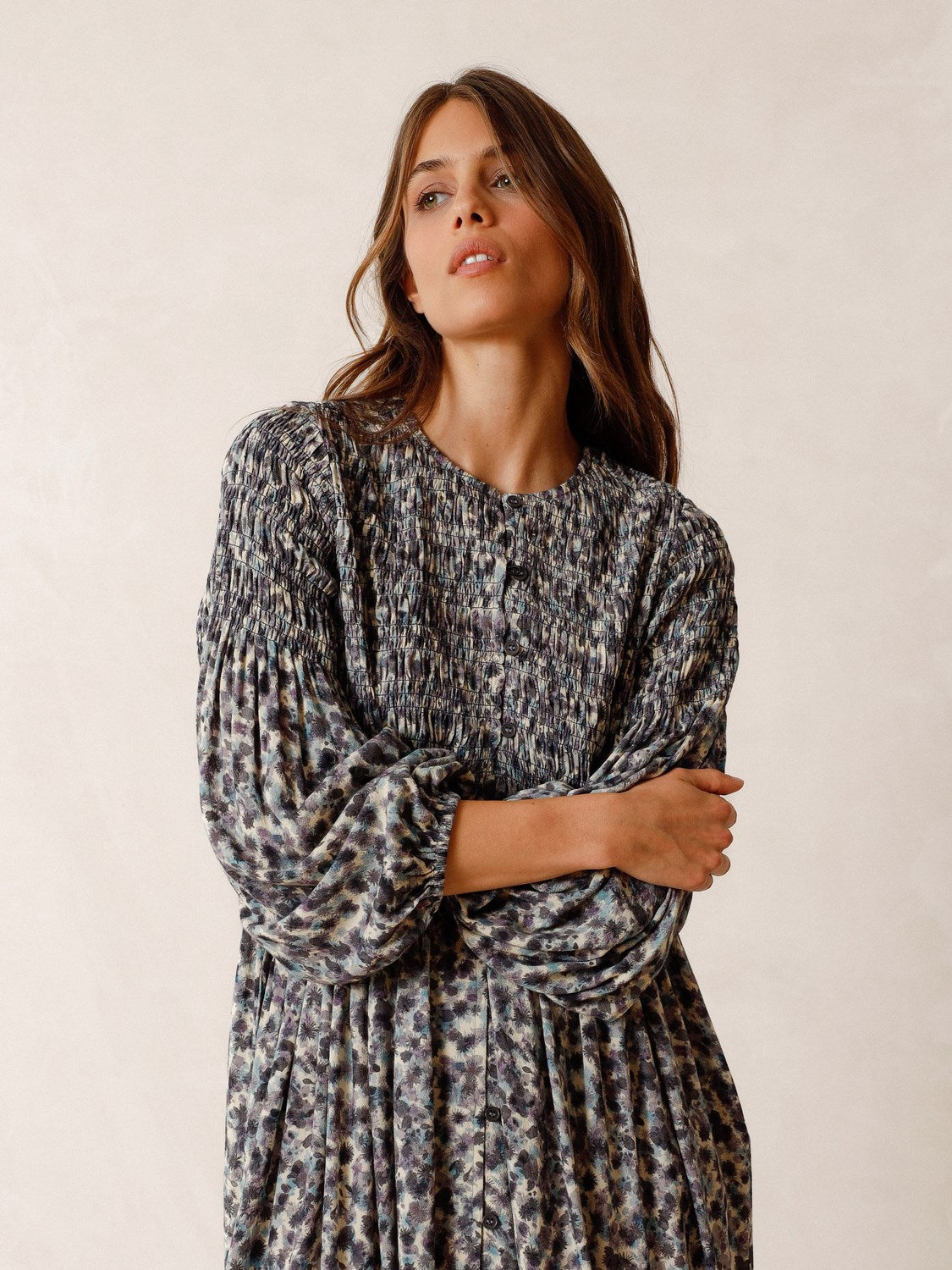 VESTIDO DETALLE SMOKE