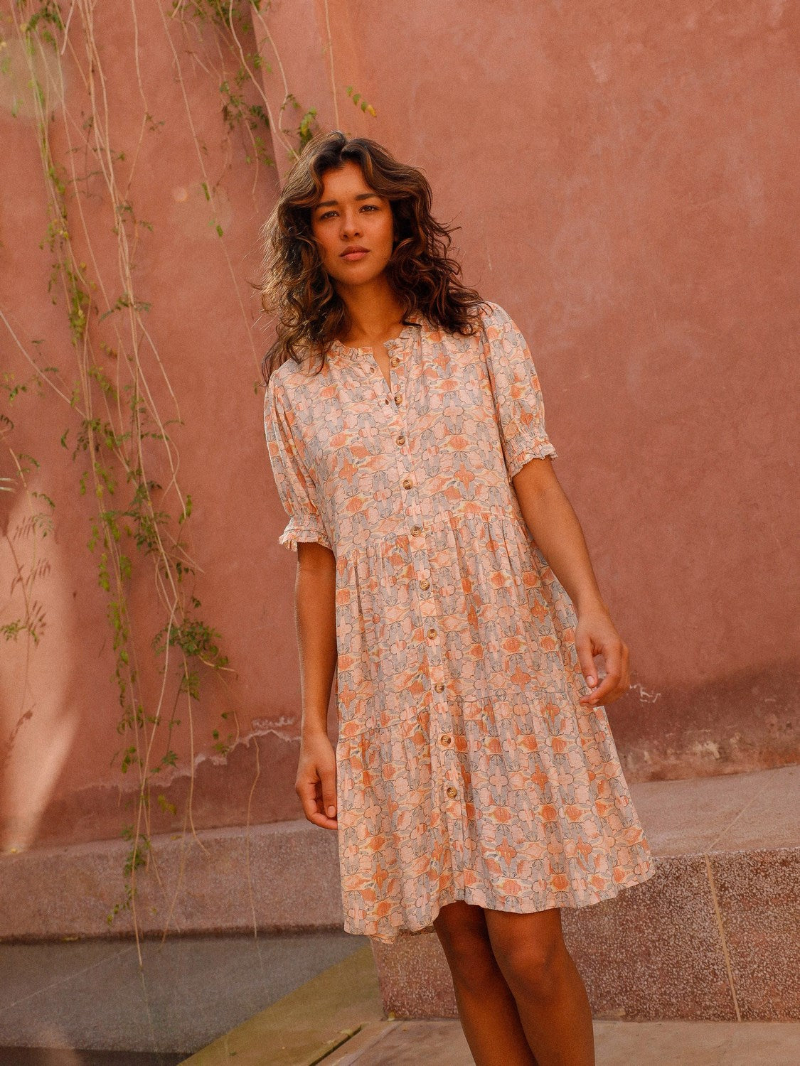 VESTIDO FRUNCE CINTURA