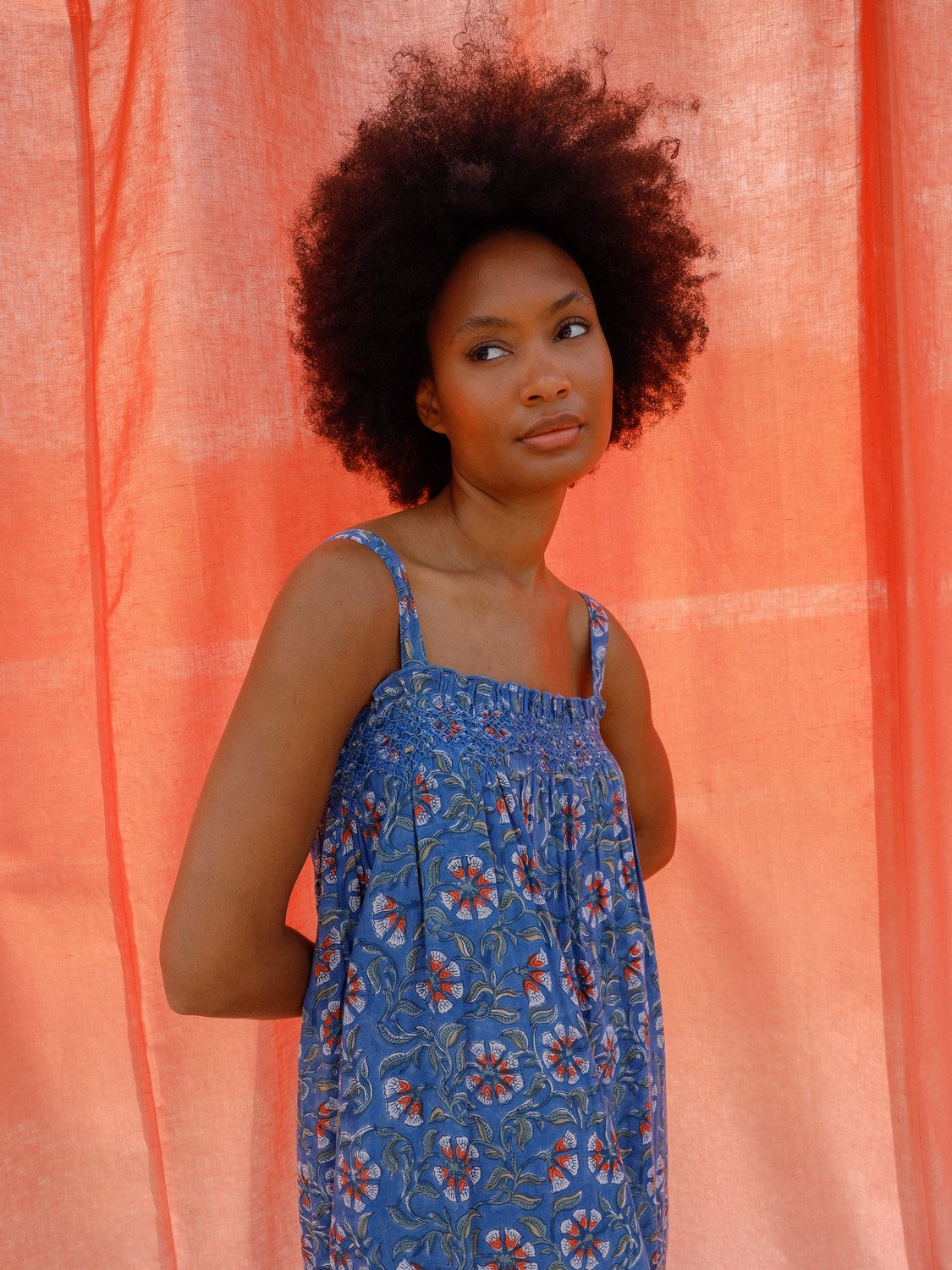 VESTIDO MAXI ALGODÓN