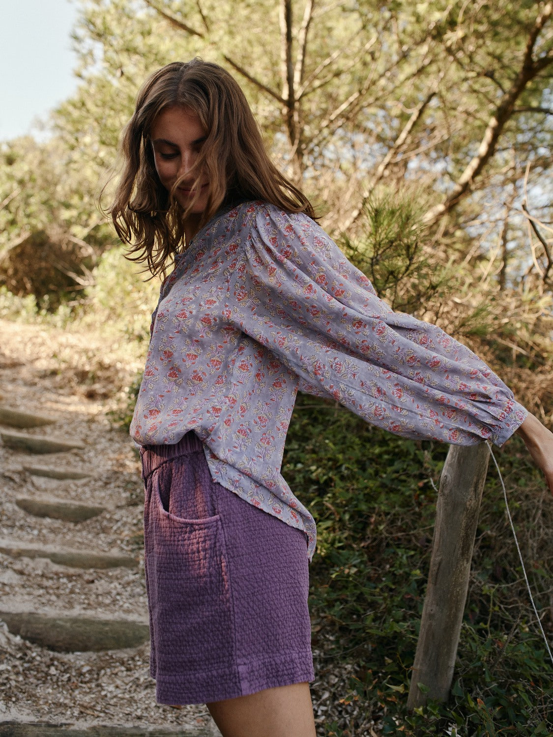 BLOCK PRINT SHIRT