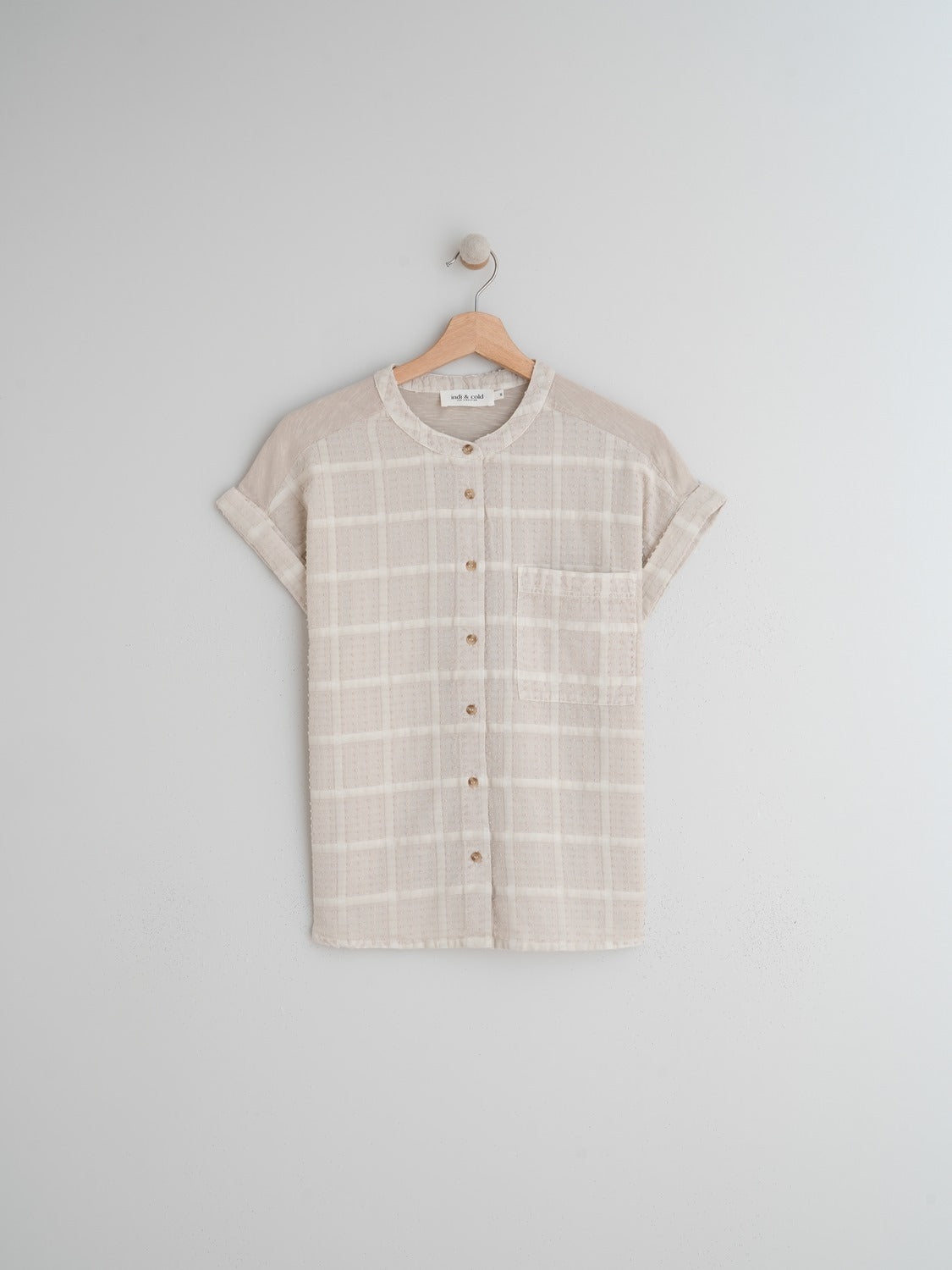 CAMISETA COMBINADA JAQUARD