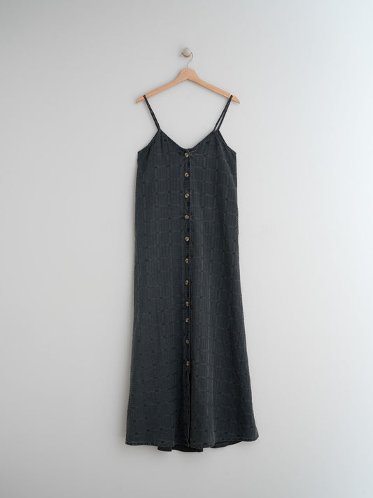 VESTIDO COMBINADO JAQUARD