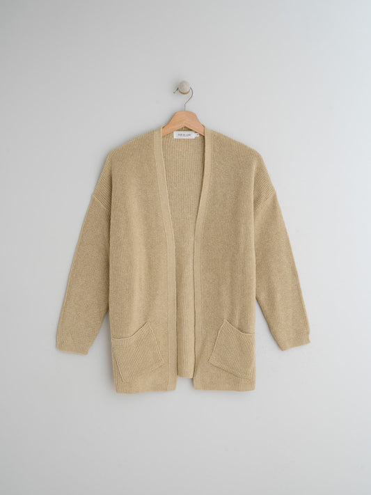 KNITTED JACKET WITH POCKETS