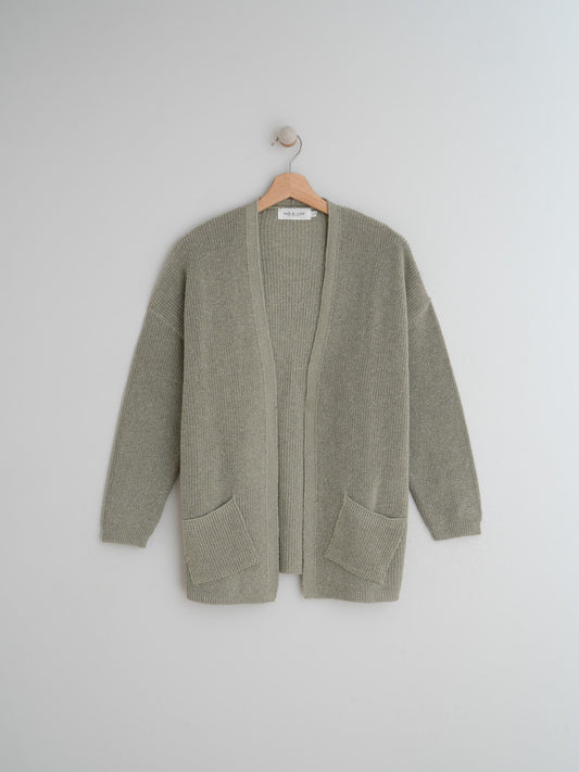 KNITTED JACKET WITH POCKETS