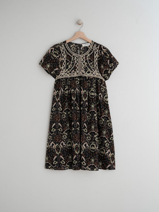 VESTIDO BORDADO ESPIGA