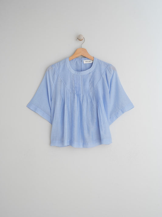 FLUO PLEATED BLOUSE