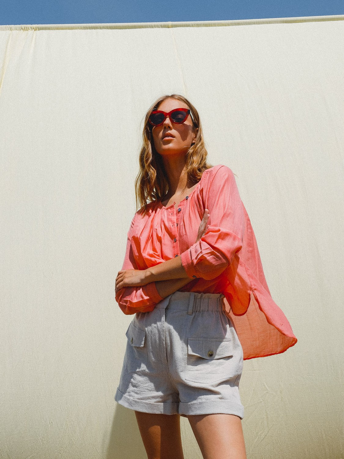 CHEMISE EN VOILE DE COTON