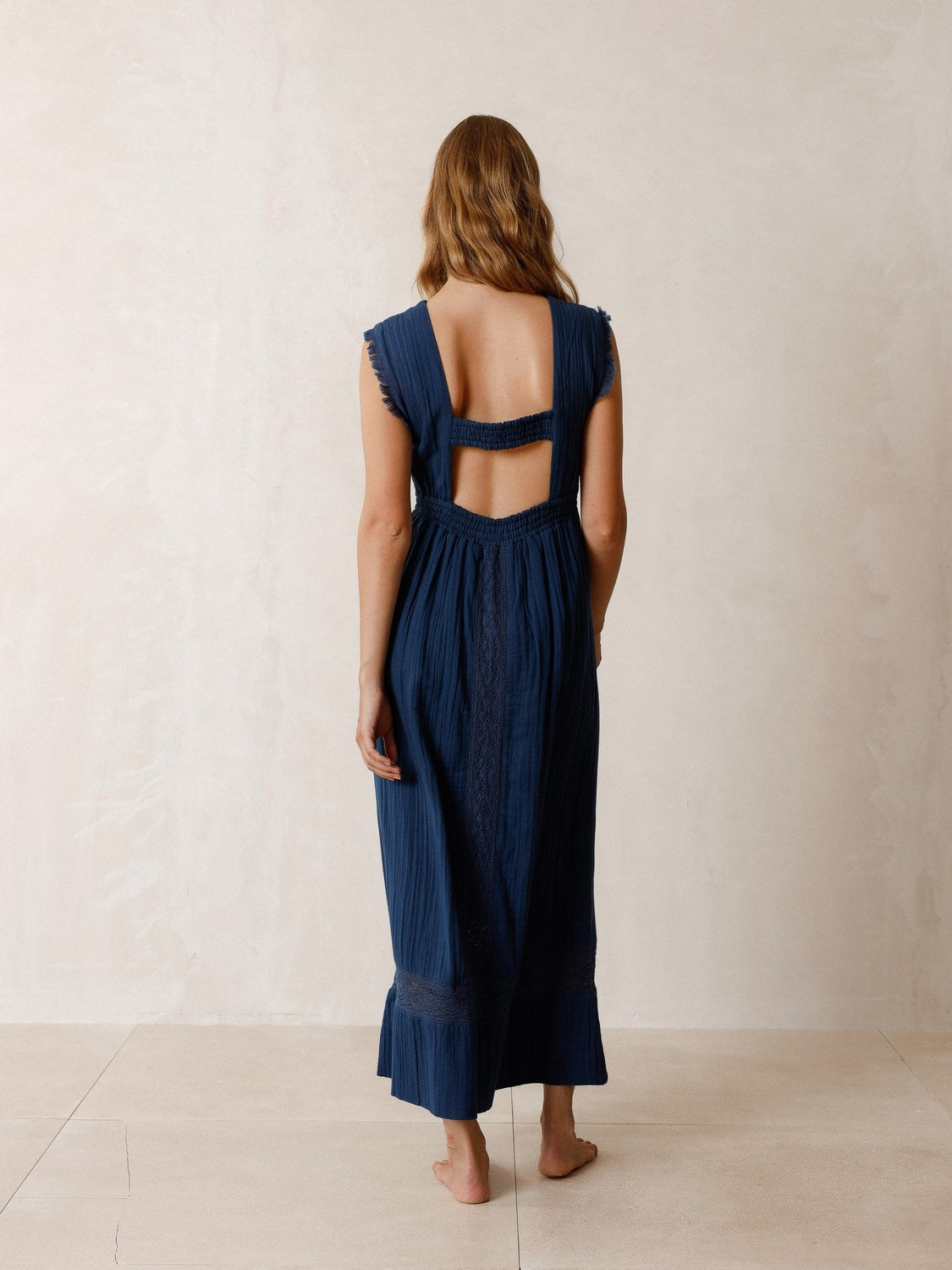 VESTIDO DOBLE GASA