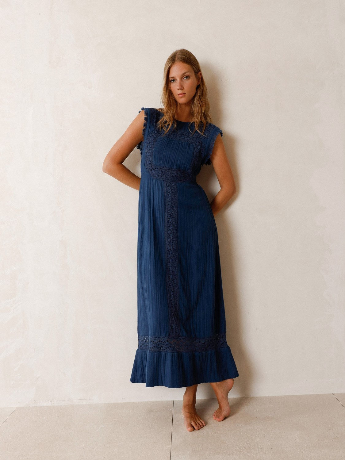 VESTIDO DOBLE GASA