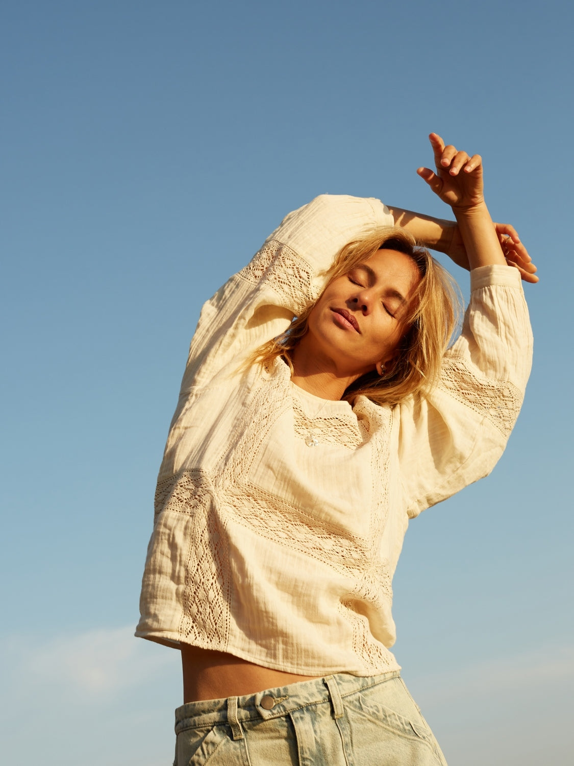 BLUSA DOBLE GASA