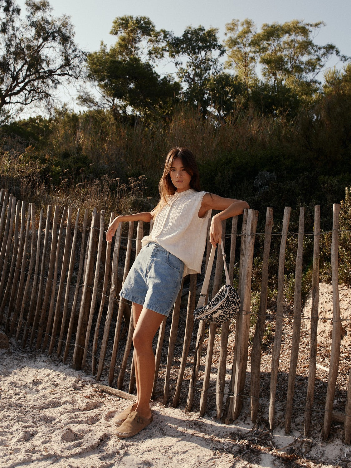 LORE FRAYED SHIRT