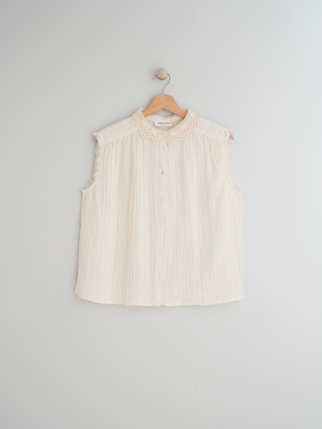 LORE FRAYED SHIRT