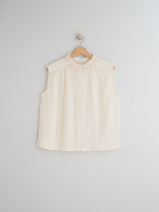 LORE FRAYED SHIRT